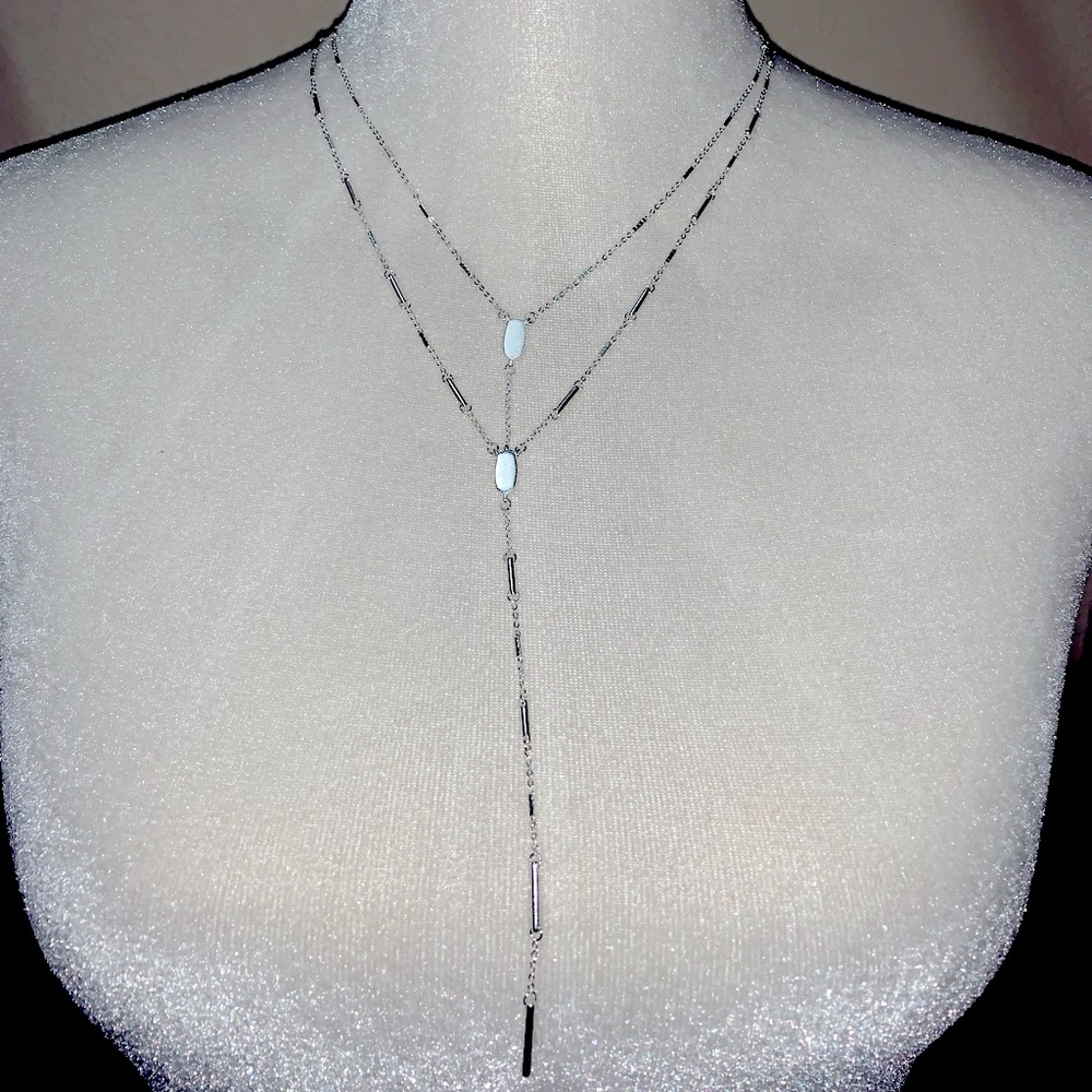 Kendra Scott Adelia Layered (Silver)